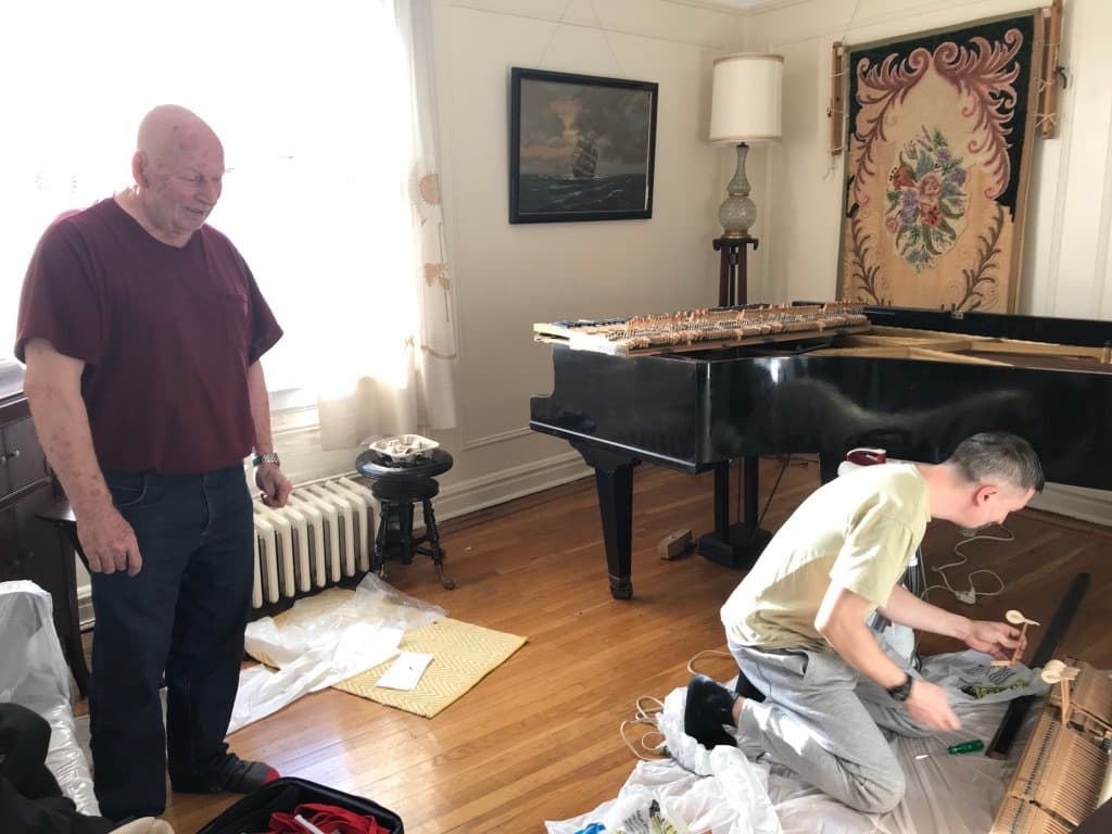Valery and Oleg Smirnov, father and son — full photograph